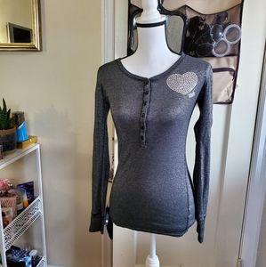 Sequins black top